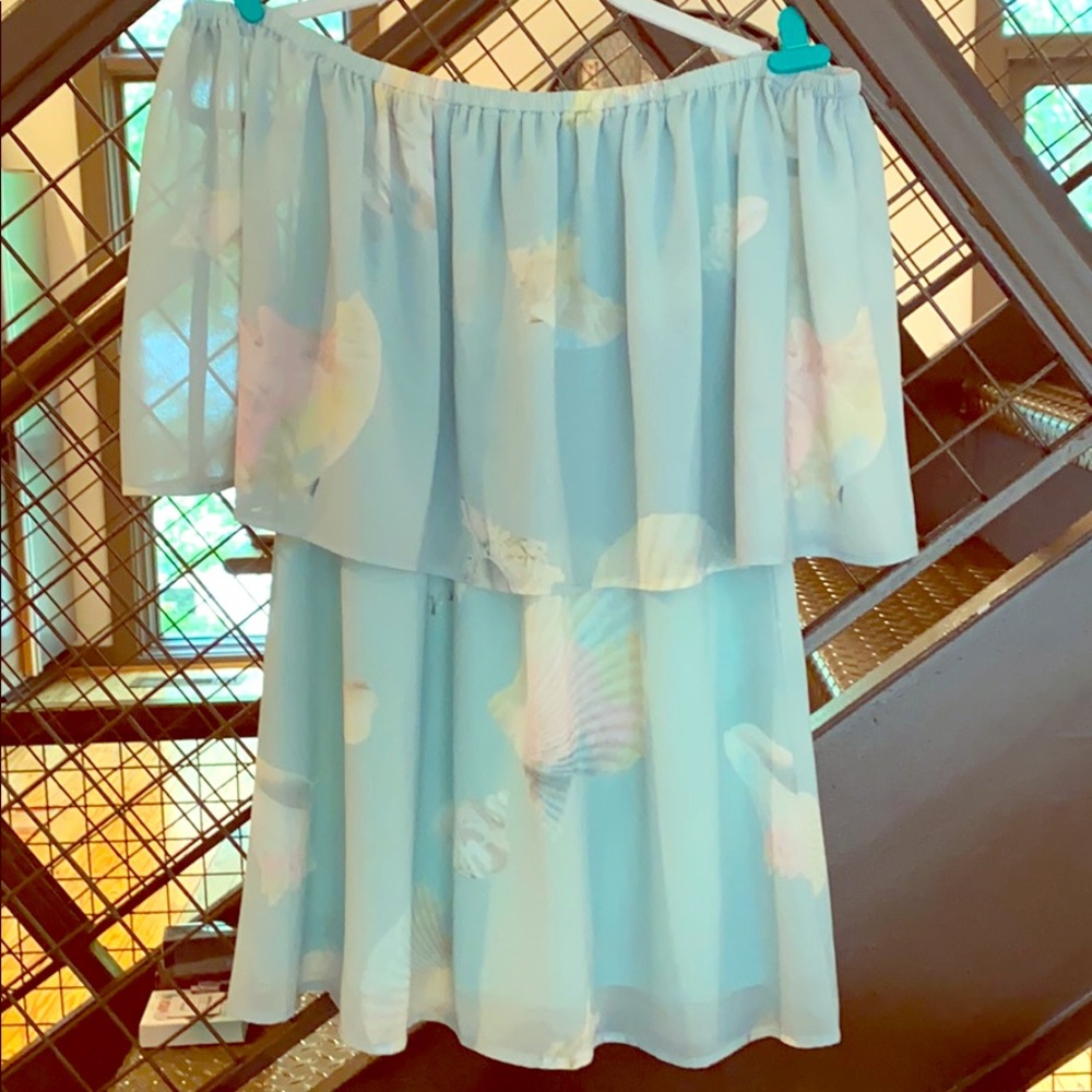 Show Me Your Mumu Mako off the shoulder Dress